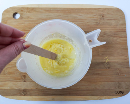 Pineapple Homemade Sugar Scrub Bars- These DIY pineapple sugar scrub bars smell amazing, make great gifts, and are super easy to make! They're perfect for spring or summer! | #sugarScrubBars #sugarScrub #homemadeBeautyProducts #diyGifts #ACultivatedNest