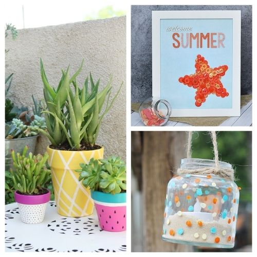 20 Fun Summer Party DIYs- Party Décor Crafts- A Cultivated Nest