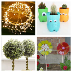 20 Brilliant Dollar Store Garden DIYs- A Cultivated Nest