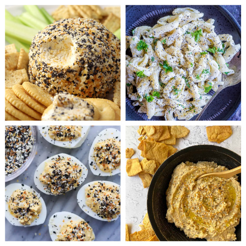 20 Everything Bagel Seasoning Recipes- These tasty everything bagel seasoning recipes will have you smacking your lips! They are so flavorful, and easy to make, too! | #recipes #everythingBagelSeasoning #recipeIdeas #appetizerRecipes #ACultivatedNest