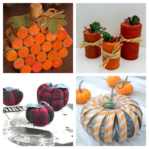 12 Creative Fall Upcycling Projects- These creative fall upcycle projects use up materials you would normally throw away. They're a creative way to add charm to any space! | fall decorating on a budget, repurposing, repurposed DIY décor, recycled décor, #fallDIY #diyProjects #fallDecor #upcycle #ACultivatedNest