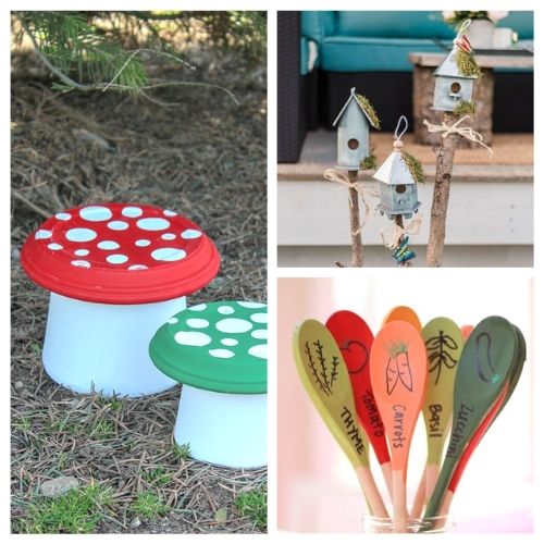 20 Brilliant Dollar Store Garden DIYs- We have compiled 20 brilliant dollar store garden DIYs that you can do this weekend! They are simple and add some fun to your garden! | #dollarStoreCrafts #craft #gardenDIY #gardening #ACultivatedNest