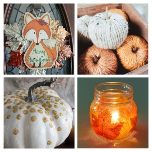 20 Dollar Store Thanksgiving DIY Projects- Have a lovely and budget-friendly Thanksgiving this year with decorations from this list of dollar store Thanksgiving DIY projects! | #diyProjects #DIY #ThanksgivingDIY #dollarStoreDIY #ACultivatedNest