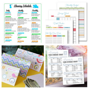 20 Helpful Free Homemaking Printables- A Cultivated Nest