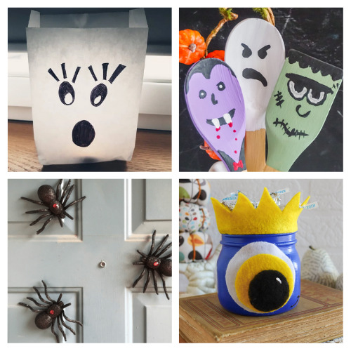 20 Budget-Friendly Halloween Crafts- Get your home ready for Halloween on a budget with these fun and frugal Halloween DIY decorations! There is so much fun décor you can make! | #Halloween #DIY #diyProjects #HalloweenDecor #ACultivatedNest