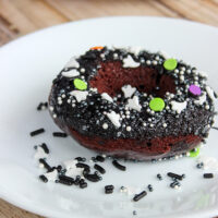 Homemade Chocolate Baked Donuts