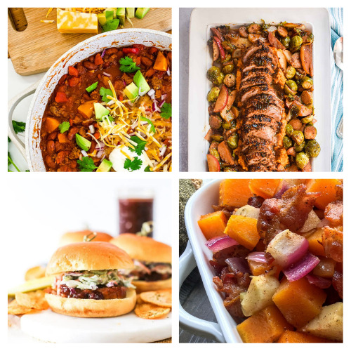 20 Delicious Dinner Recipes for Fall- You won't have to worry about what to serve for dinner this fall with this list of delicious fall dinner recipes to try! | #fallRecipes #recipes #fallFood #dinnerRecipes #ACultivatedNest