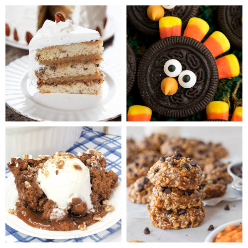 20 Delicious Desserts Recipes for Thanksgiving- Serve all of your guests' favorites this year, with this big list of delicious Thanksgiving dessert recipes as inspiration! | #Thanksgiving #dessertRecipes #ThanksgivingDesserts #ThanksgivingRecipes #ACultivatedNest