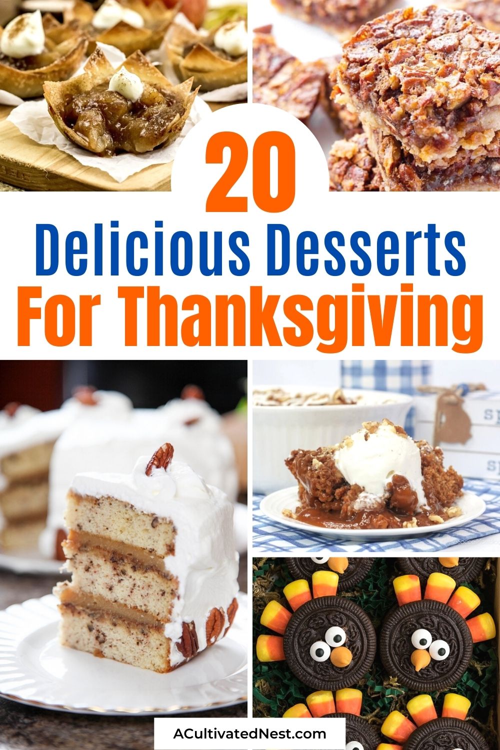 20 Delicious Thanksgiving Dessert Recipes