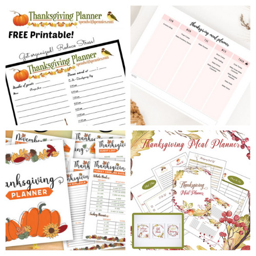 20 Free Thanksgiving Planner Printables- Have the best Thanksgiving ever by planning for it in advance! Here are many free Thanksgiving planner printables to help you out! | #Thanksgiving #freePrintables #ThanksgivingPlanner #plannerPrintables #ACultivatedNest