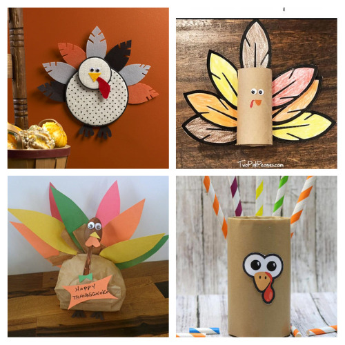 20 Fun Turkey Kids Crafts- Make memories and give your kids some Thanksgiving fun with these 20 turkey crafts for kids! There are so many fun turkey-themed activities for kids that they are sure to enjoy! | Thanksgiving kids crafts, #ThanksgivingCrafts #kidsCrafts #kidsActivities #craftsForKids #ACultivatedNest