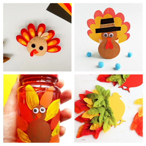 20 Fun Thanksgiving Kids Crafts- Make memories and give your kids some Thanksgiving fun with these 20 turkey crafts for kids! There are so many fun turkey-themed activities for kids that they are sure to enjoy! | Thanksgiving kids crafts, #ThanksgivingCrafts #kidsCrafts #kidsActivities #craftsForKids #ACultivatedNest