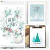 20 Beautiful Free Printable Winter Wall Artworks- A Cultivated Nest