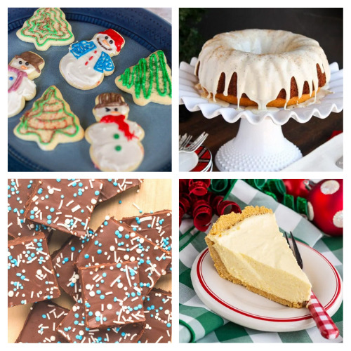 20 Delicious Dessert Recipes for Christmas- Make your holiday festivities more delicious by baking up some of these tasty Christmas dessert recipes! There are so many to choose from! | Christmas baking recipes, Christmas food, Christmas recipes, #ChristmasDesserts #dessertRecipes #desserts #recipes #ACultivatedNest