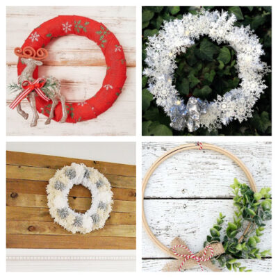 20 DIY Winter Wreaths You Will Love- A Cultivated Nest