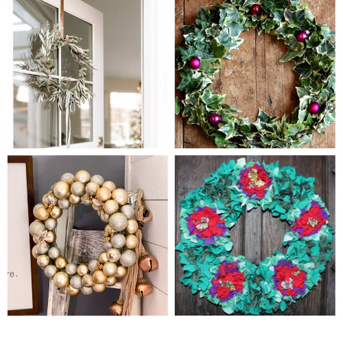 20 Homemade Winter Wreath DIYs You Will Love- For a frugal way to make your home festive this winter, check out these 20 DIY winter wreaths! There are so many beautiful ideas! | DIY Christmas wreaths, DIY winter décor, #diyProjects #diyWreath #homemadeWreath #winterDIY #ACultivatedNest