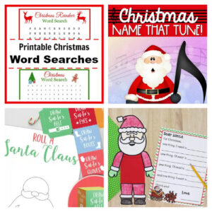 20 Free Printable Christmas Activities for Kids- A Cultivated Nest