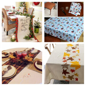 Homemade Tablecloth 20 Frugal Custom Tablecloth DIYs- A Cultivated Nest