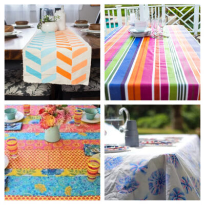Homemade Tablecloth 20 Frugal Custom Tablecloth DIYs- A Cultivated Nest