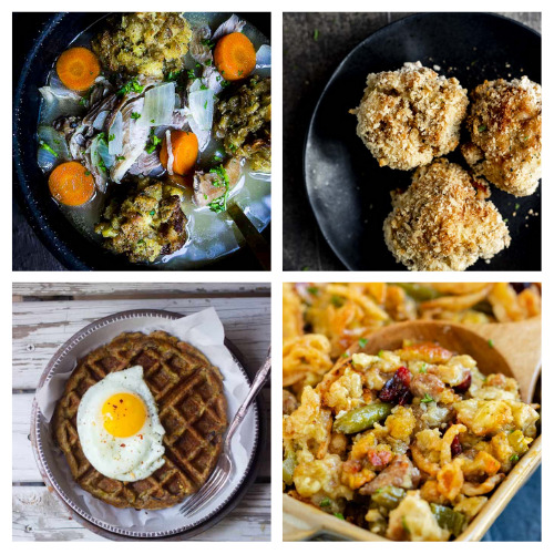20 Recipes with Leftover Stuffing- If you have extra stuffing from the holidays, there are many clever ways to use it! Here are some tasty recipes to use up leftover stuffing! | ways to use leftover Thanksgiving stuffing, #leftovers #ThanksgivingLeftovers #recipes #stuffing #ACultivatedNest
