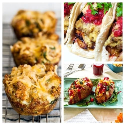 20 Tasty Recipes to Use Up Leftover Stuffing- If you have extra stuffing from the holidays, there are many clever ways to use it! Here are some tasty recipes to use up leftover stuffing! | ways to use leftover Thanksgiving stuffing, #leftovers #ThanksgivingLeftovers #recipes #stuffing #ACultivatedNest