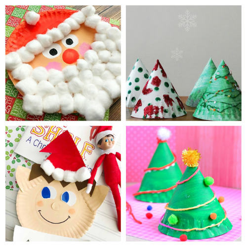 20 Fun Christmas Paper Plate Kids Crafts- If your kids can't wait for Christmas, let them have some festive fun with these Christmas paper plate kids crafts! | #ChristmasCrafts #kidsCrafts #paperPlateCrafts #kidsActivities #ACultivatedNest