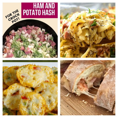 20 Delicious Leftover Ham Recipes- Have ham leftover from Easter or Christmas? Put it to use in these leftover ham recipes! There are so many tasty ways to use up leftover ham! | #hamRecipes #leftoverHam #recipes #food #ACultivatedNest