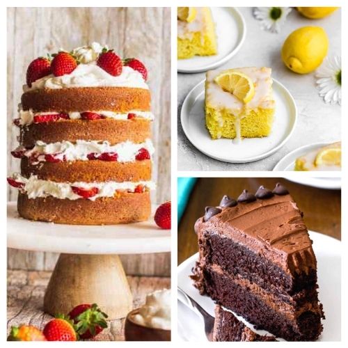 20 Delicious Cake Recipes You Need to Bake- Whether you're celebrating a birthday, anniversary, or just want something sweet and satisfying, these cake recipes are sure to hit the spot! | #cakes #cakeRecipes #baking #recipes #ACultivatedNest