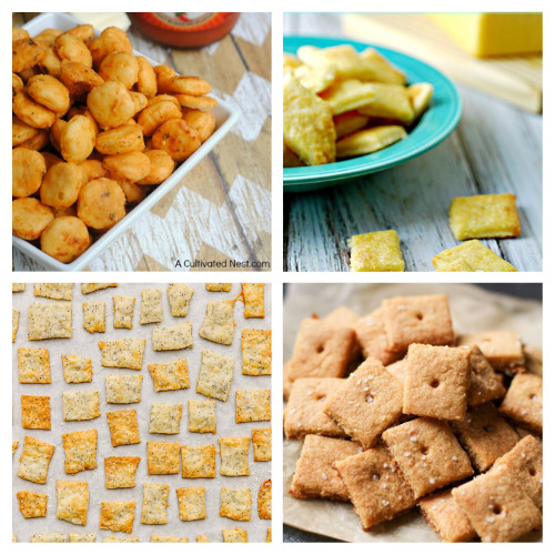 20 Easy Homemade Cracker Recipes- For some delicious snack recipes, you have to check out these easy homemade cracker recipes! They're perfect for feeding a crowd! | #snackRecipes #homemade #crackerRecipes #recipes #ACultivatedNest