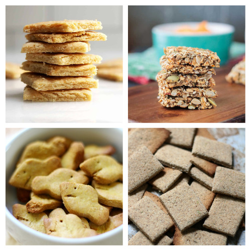 20 Easy Cracker Recipes to Make from Scratch- For some delicious snack recipes, you have to check out these easy homemade cracker recipes! They're perfect for feeding a crowd! | #snackRecipes #homemade #crackerRecipes #recipes #ACultivatedNest