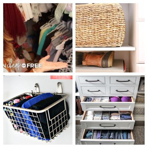 Easy DIY Closet Organizing Ideas - Sanctuary Home Decor