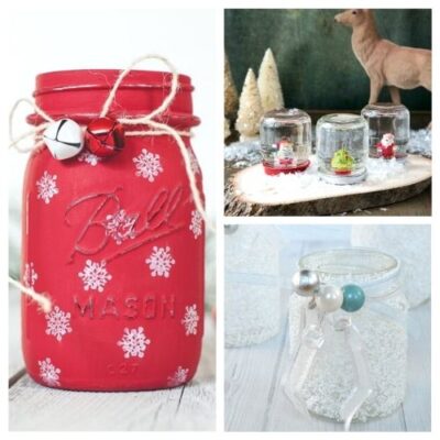 20 Gorgeous Winter Mason Jar Crafts