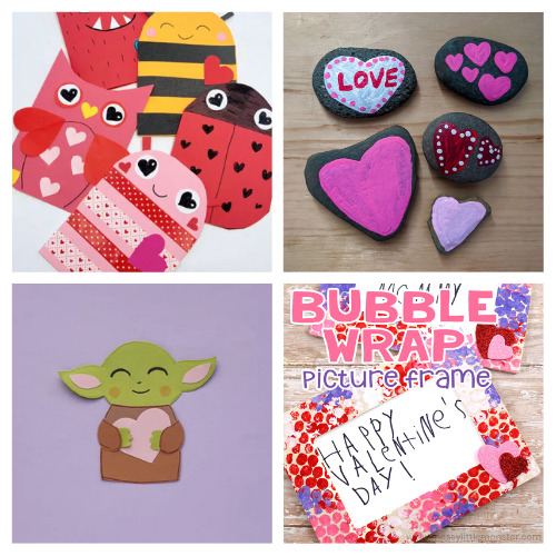 28 Valentine’s Day Kids Crafts Your Kids Will Love- For a fun and frugal way to help your kids celebrate Valentine's this year, check out these Valentine's Day kids crafts! | #ValentinesDay #kidsCrafts #kidsActivities #Valentines #ACultivatedNest