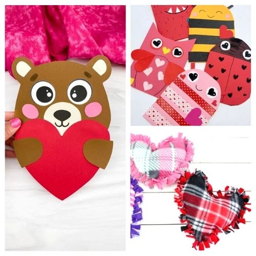 28 Valentine’s Day Kids Crafts Your Kids Will Love- For a fun and frugal way to help your kids celebrate Valentine's this year, check out these Valentine's Day kids crafts! | #ValentinesDay #kidsCrafts #kidsActivities #Valentines #ACultivatedNest