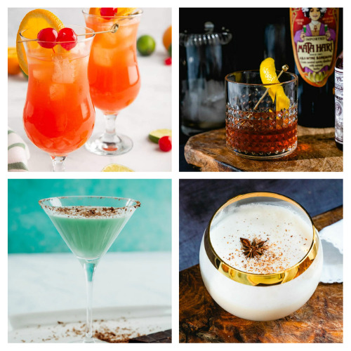 20 Delicious Mardi Gras Drink Recipes- Make your Mardi Gras party extra special with some delicious alcoholic and nonalcoholic Mardi Gras drink recipes! | #mardiGras #drinkRecipes #nonalcoholic #mardiGrasRecipes #ACultivatedNest