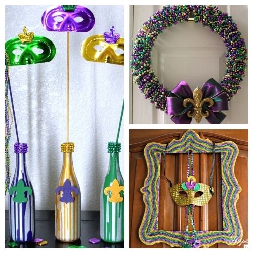 16 Festive Mardi Gras Crafts- A Cultivated Nest