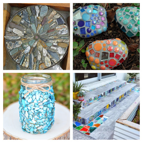 20 Fun Mosaic Craft Ideas- A Cultivated Nest