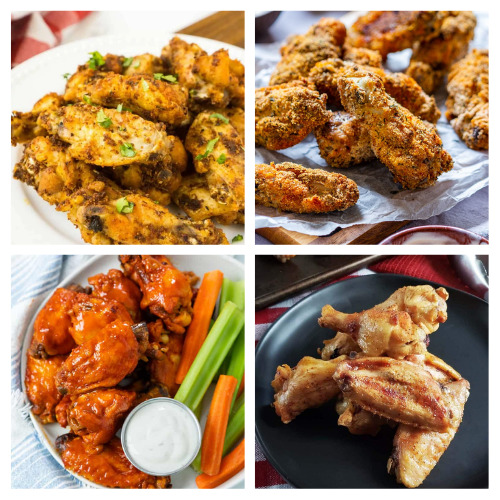 20 Tasty Wing Recipes for Your Next Watch Party- Whether you need a recipe for a sports watch party or your family's dinner, these tasty wing recipes are sure to be delicious! | #wings #wingRecipes #chickenRecipes #watchPartyRecipes #ACultivatedNest