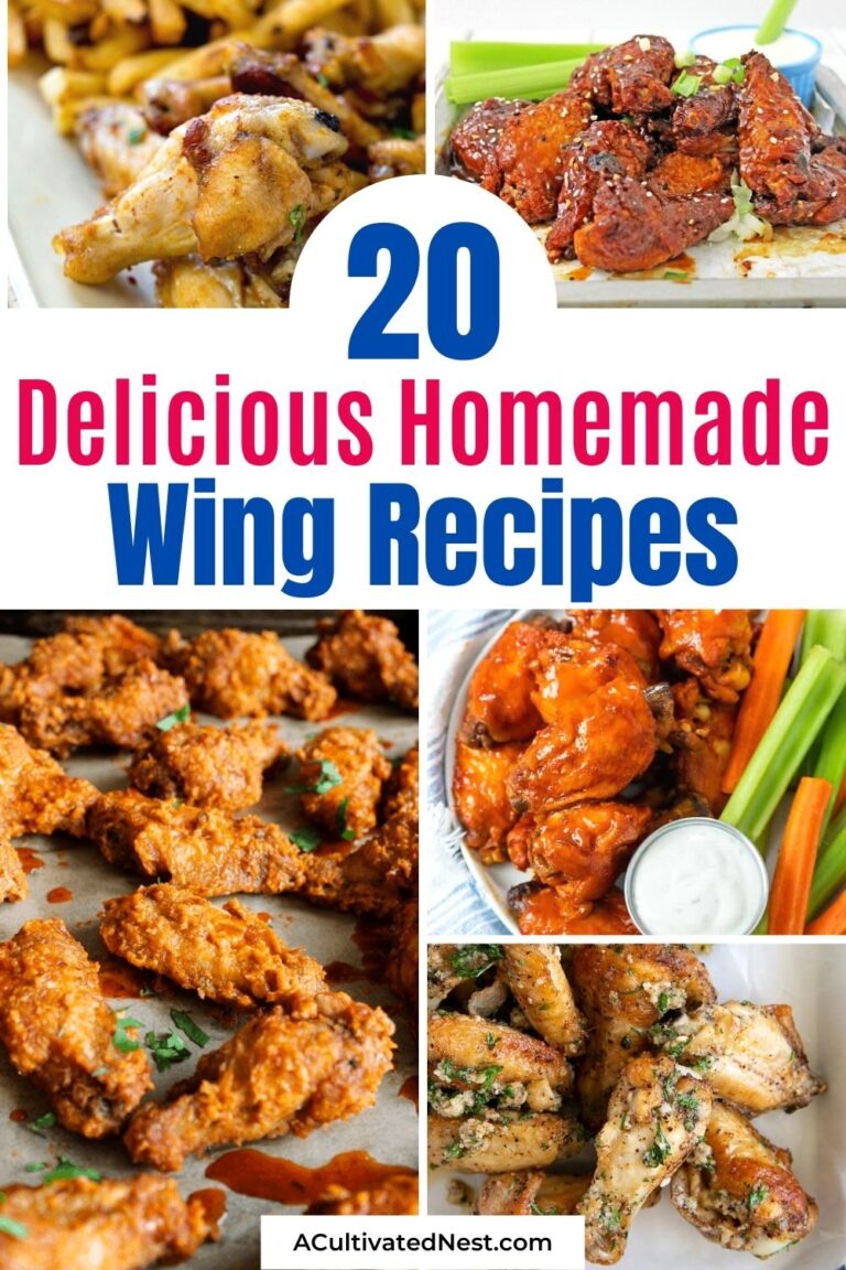 20 Tasty Wing Recipes for Your Next Watch Party- A Cultivated Nest