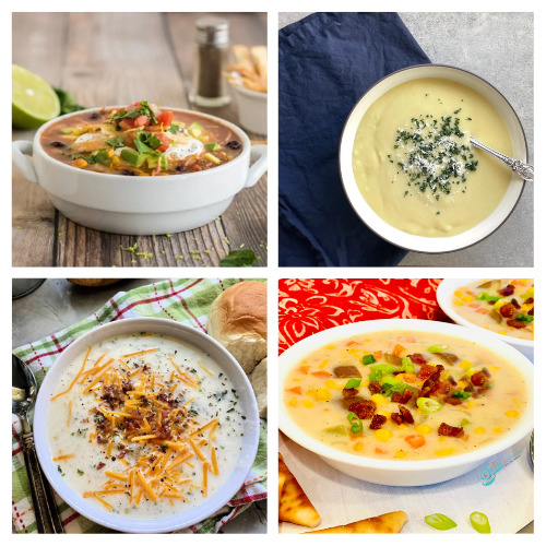 20 Winter Soup Recipes to Warm You Up- If you want a delicious way to warm up on cold weather days, then you need to try some of these winter soup recipes! | #soup #recipe #soupRecipes #winterRecipes #ACultivatedNest