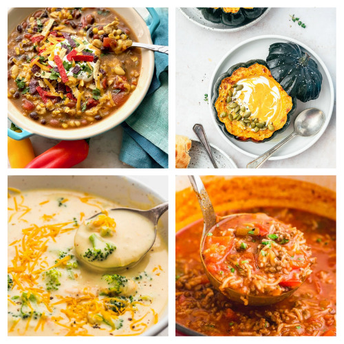 20 Soup Recipes for Winter- If you want a delicious way to warm up on cold weather days, then you need to try some of these winter soup recipes! | #soup #recipe #soupRecipes #winterRecipes #ACultivatedNest