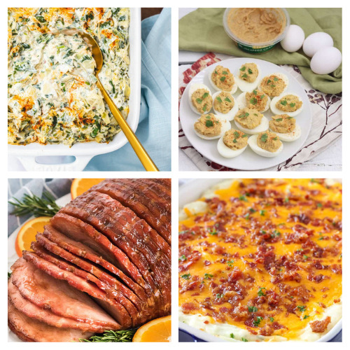 20 Delicious Dinner Recipes for Easter- Check out these Easter dinner recipes that will please your crowd! Most of these recipes are a delicious new spin on an old classic menu item! | #Easter #recipe #EasterDinner #dinnerRecipes #ACultivatedNest