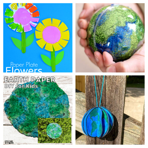20 Fun Earth Day Kids' Activities- Find a fun project for your kids from this list of Earth Day kids' crafts! Learn about recycling, upcycling, and taking care of the Earth. | #EarthDay #kidsCrafts #kidsActivities #craftsForKids #ACultivatedNest
