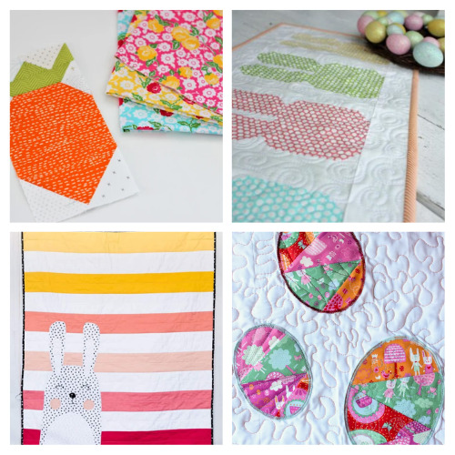 24 Fun Easter Sewing Crafts- If you want to do a fun sewing project and make some lovely Easter décor for your home, then you need to try these fun Easter sewing crafts! | #sewing #Easter #EasterDIY #EasterCraft #ACultivatedNest