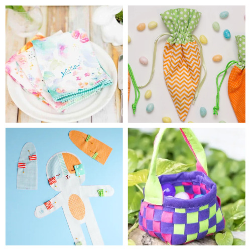 24 Fun Easter Sewing DIY Projects- If you want to do a fun sewing project and make some lovely Easter décor for your home, then you need to try these fun Easter sewing crafts! | #sewing #Easter #EasterDIY #EasterCraft #ACultivatedNest