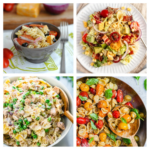 20 Delicious Pasta Salad Recipes- Make these 20 delicious pasta salad recipes this summer to enjoy something tangy or sweet, warm or cool, and oh so, refreshing! | #pastaSalad #recipe #summerRecipes #summerFood #ACultivatedNest