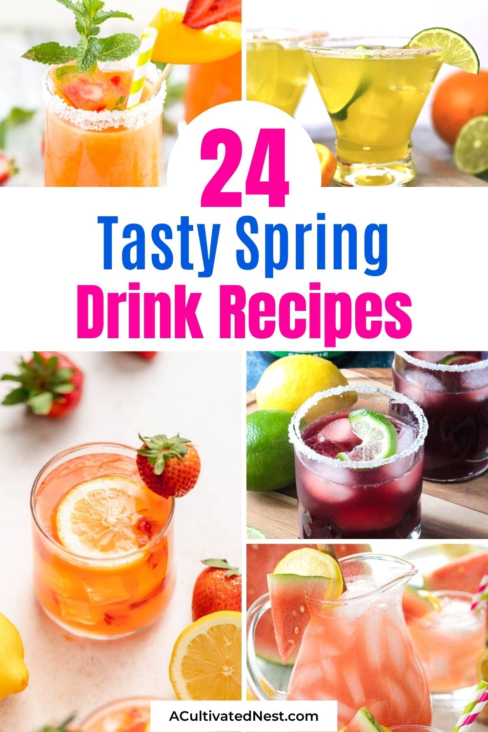 24 Tasty Spring Drink Recipes