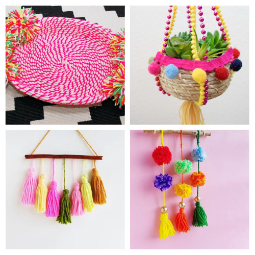 20 Fun Boho Crafts to Make This Summer- If you want to add a playful boho vibe to your home this summer, then you'll love this collection of fun boho crafts to make this summer! | #crafts #boho #diyProjects #bohoDIYs #ACultivatedNest