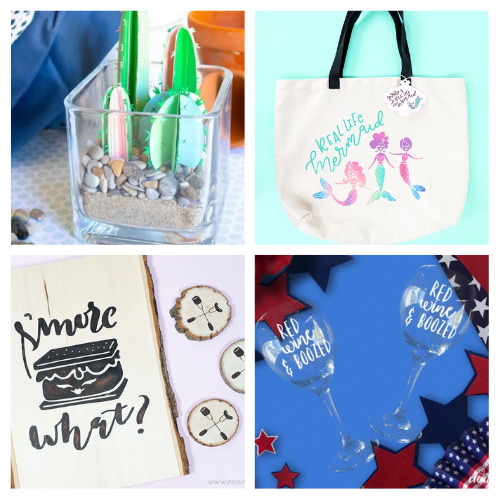 DIY Summer Tote Bag with Cricut - Create Craft Love