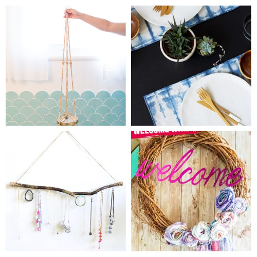 20 Fun Boho DIYs to Make This Summer- If you want to add a playful boho vibe to your home this summer, then you'll love this collection of fun boho crafts to make this summer! | #crafts #boho #diyProjects #bohoDIYs #ACultivatedNest
